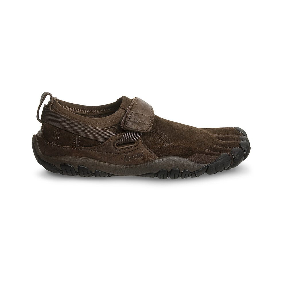 Vibram Five Fingers Womens Trail Shoes - Brown - KSO Trek - 56791-XVJW